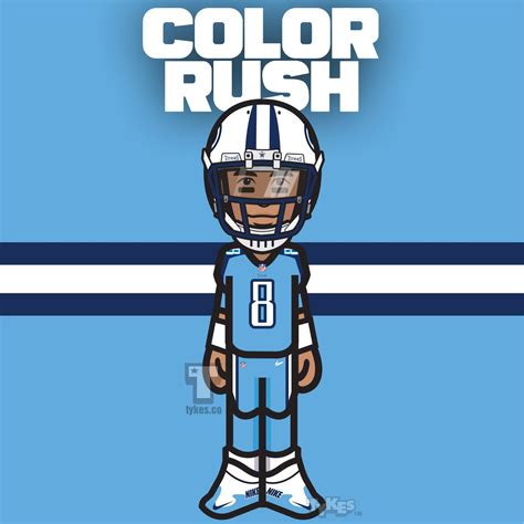 Tykes on Twitter: "Tennessee @Titans “Color Rush” Uniform modeled by ...