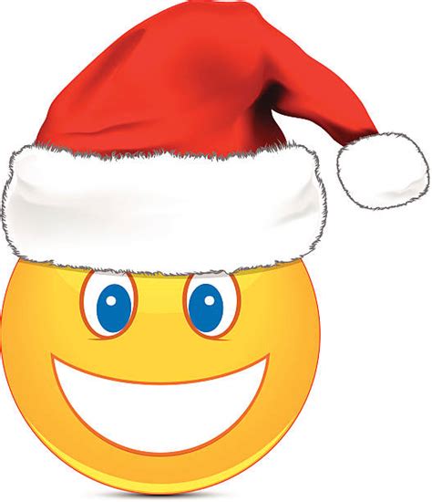 Best Clip Art Of Smiley Face Santa Hat Illustrations, Royalty-Free Vector Graphics & Clip Art ...