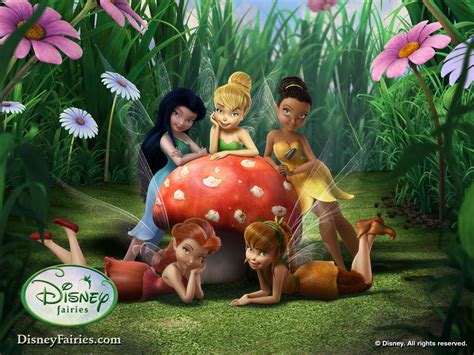 Disney Fairies Spring Portrait 1024 x 768 - Pixie Hollow Wallpaper ...