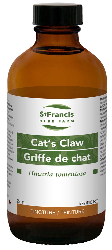 St. Francis Herb Farm Cat's Claw, 250 ml