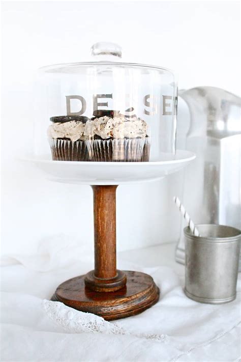 DIY Vintage Spool Cake Stand | Sugar & Cloth DIY