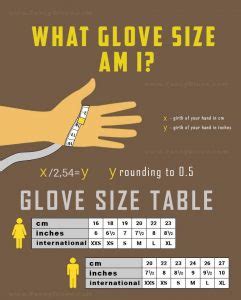 Glove Size Guide, Fast and easy way to know your glove size - Fancy Glove