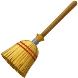 🧹 Broom Emoji on Facebook 15.0