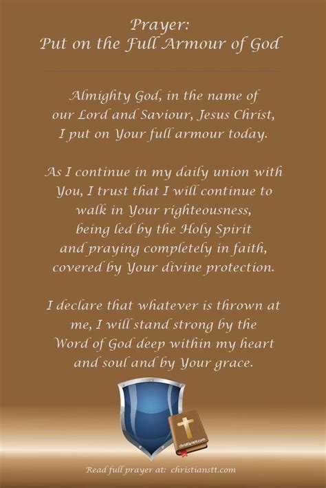 David Jeremiah Armor Of God Prayer