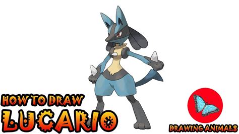 How To Draw Lucario - Resortanxiety21