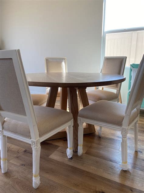 White Oak Dining Table - Etsy