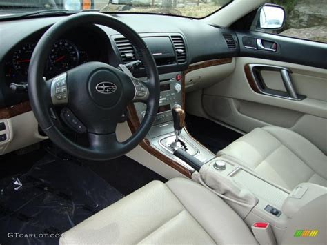 Warm Ivory Interior 2009 Subaru Legacy 3.0R Limited Photo #45834859 ...