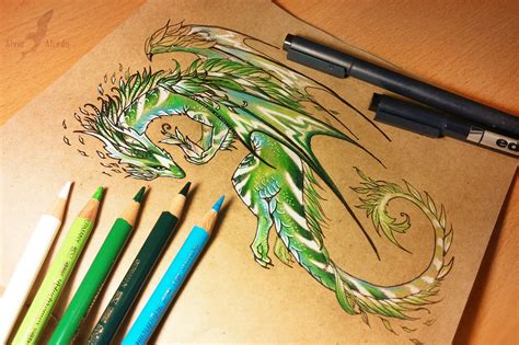 Nature dragon by AlviaAlcedo on DeviantArt