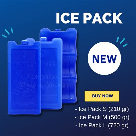 Ice Pack KIS Ice Gel Pack Blue Ice 210gr | PaxelMarket