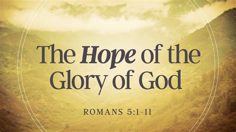 Romans 5:1-11 – Peace and Hope – SHORT POWERFUL SERMONS