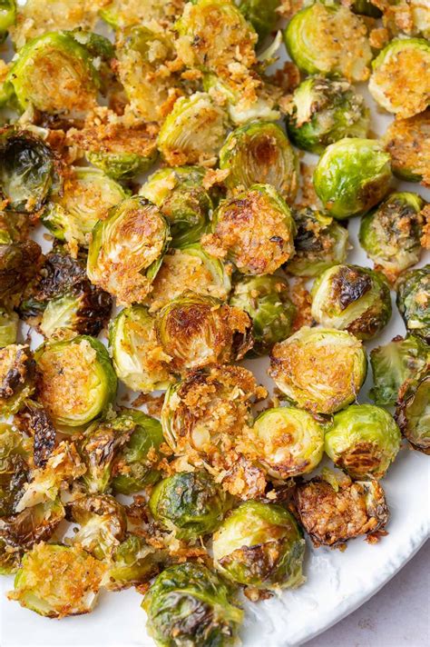 Parmesan Roasted Brussels Sprouts - Everyday Delicious