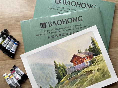 Review: Baohong Artists' Watercolor Paper Blocks - Art for Sharing