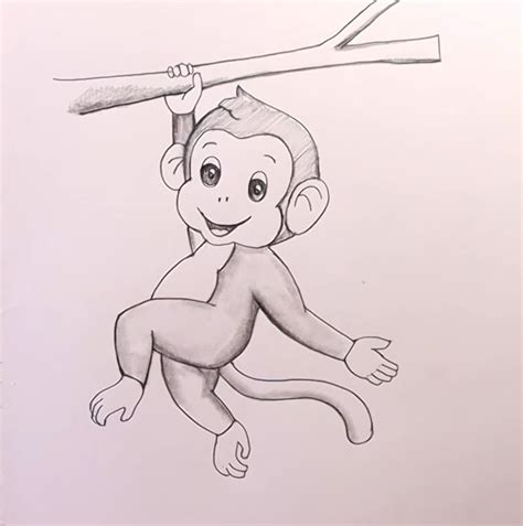 How To Draw A Monkey 10 Easy Drawing Projects – NBKomputer