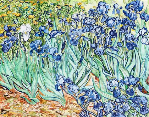 Irises (1889) Vincent van Gogh | Premium Photo - rawpixel