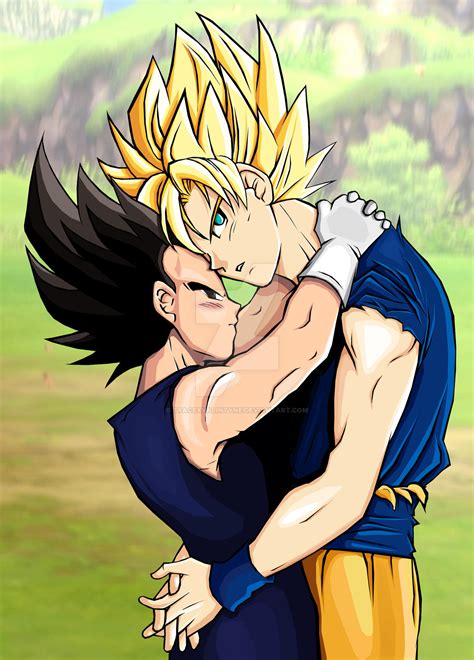 Goku X Vegeta by TRACeXvALINTYNE on DeviantArt