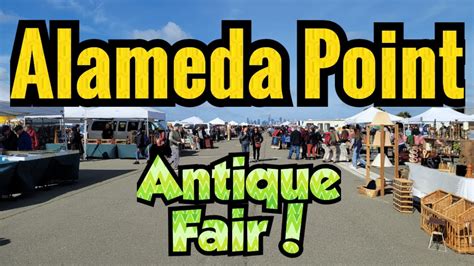 SHOPPING AT THE ALAMEDA POINT ANTIQUE FAIR!! - YouTube