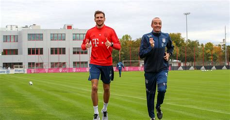 Goretzka begins running