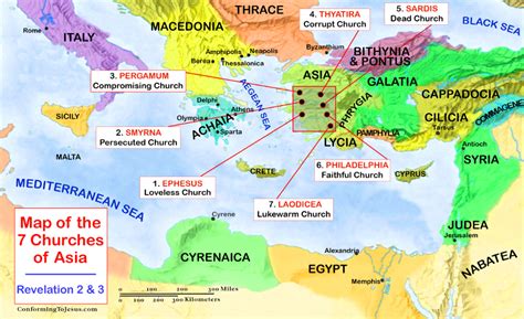 smyrna map - Google Search | Bible mapping, Revelation, Map