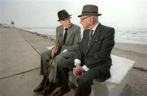 Sept. 5, 1990: 1900 Hurricane survivors John Woods Harris, left ...