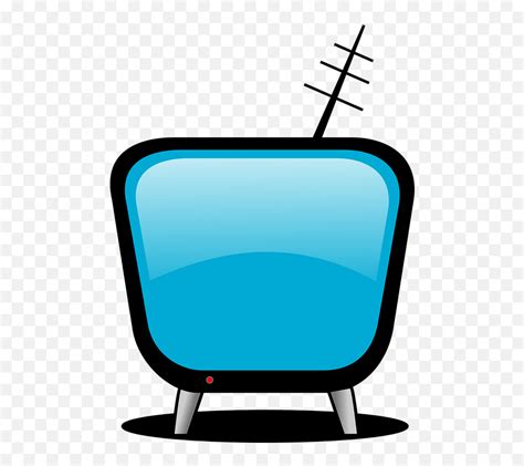 Television Tv Tube Boob - Tv Clip Art Emoji,Tv Remote Emoji - free transparent emoji - emojipng.com