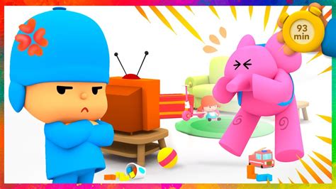 🙏 POCOYO AND NINA - Pocoyo is angry [93 min] | ANIMATED CARTOON for ...