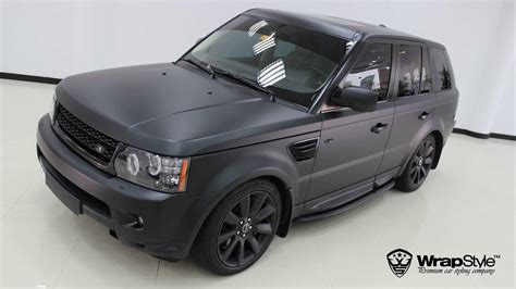 Range Rover Sport - Black Matt wrap | WrapStyle