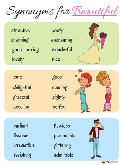 Synonyms for Beautiful - There are many words to use instead of Beautiful ... | Other ways to ...