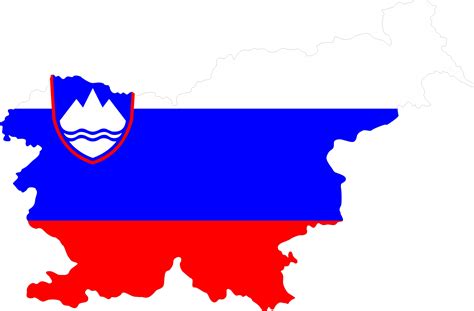 Slovenia flag pin map location 23529941 PNG