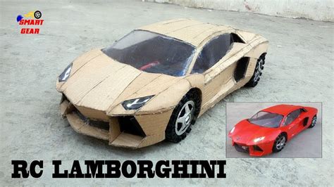 WOW! Super RC Lamborghini || DIY || Cardboard Lamborghini Aventador || ... | Toy car ...