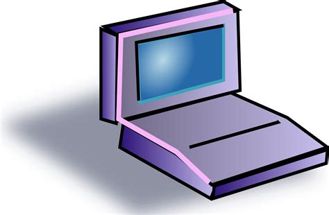 Clipart - net-laptop