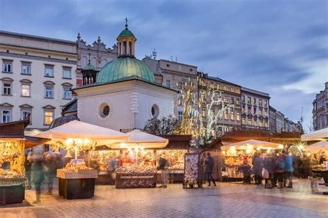 Krakow Old Town Christmas Market Evening Walking Tour 2024