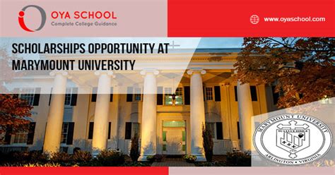 Scholarships Opportunity at Marymount University - OYA School