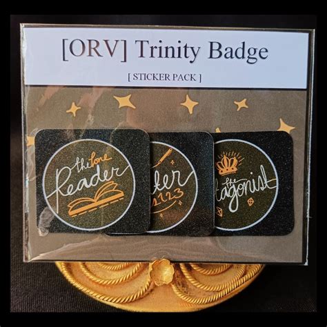 ORV Trio/ Trinity Sticker Badges Sticker Pack | Shopee Philippines