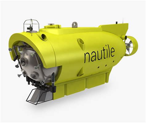 nautile submersible 3d model