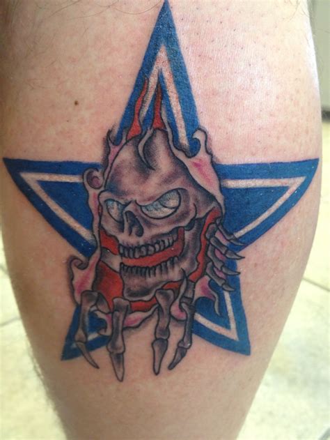 Pin by Jeff R on Dallas cowboys fan | Cowboy tattoos, Dallas cowboys tattoo, 3d tattoo