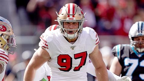 49ers news: Nick Bosa vows to 'be better' in return from ACL injury ...