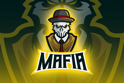 Gangster Mafia Mascot Logo Design on Behance | Logo design, Graphic design illustration, Mascot