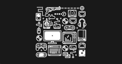 8-bit Retro Video Games - Gaming - T-Shirt | TeePublic