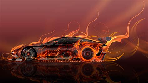 Fire Car Wallpapers - Wallpaper Cave