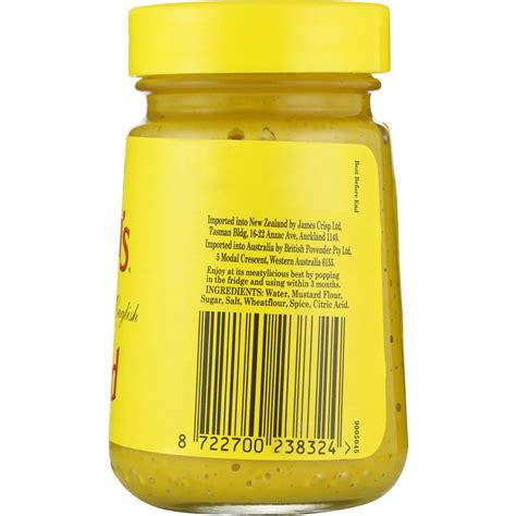 Colman's Ingredients English Mustard 100g | Woolworths