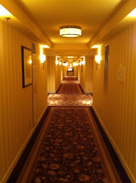 Down the Bellagio hallway. Looks like a scene in The Shining. 2010. | Vegas trip, Bellagio, Stairs