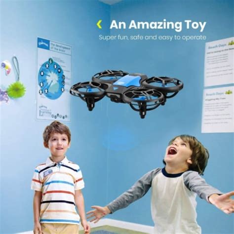 4DRC V8 Mini Drone Helicopter 3D Flip RC Quadcopter 3 Battery for Kids ...