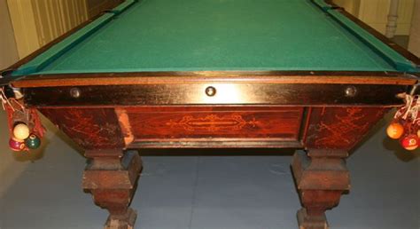 Antique Pool Tables - Dr. Lori Ph.D. Antiques Appraiser