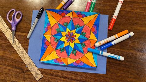 Art Challenge #3: Radial Symmetry - YouTube