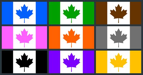 Opinion: Canada's flag looks just as good in any other color. : r ...