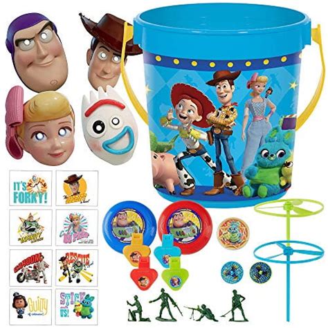 Party City Ultimate Toy Story 4 Party Favors For 8 Guests, 128 Pieces, Includes Favor Containers ...