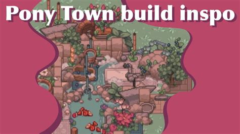 the prettiest builds of all time - Pony Town build inspo - YouTube