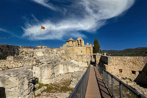 Santa Creu de Calafell Castle Ruins in Spain · Free Stock Photo