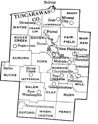 Tuscarawas County, Ohio History and Genealogy - Main Index