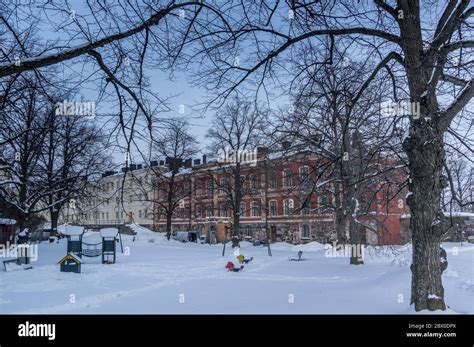 building near Suomenlinna, Helsinki in winter Stock Photo - Alamy